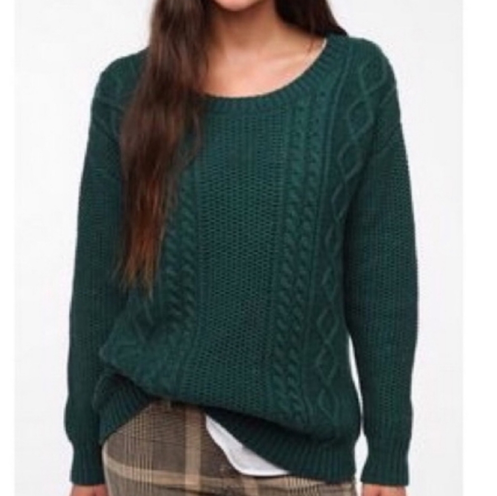 Coincidence & Chance cable knit sweater